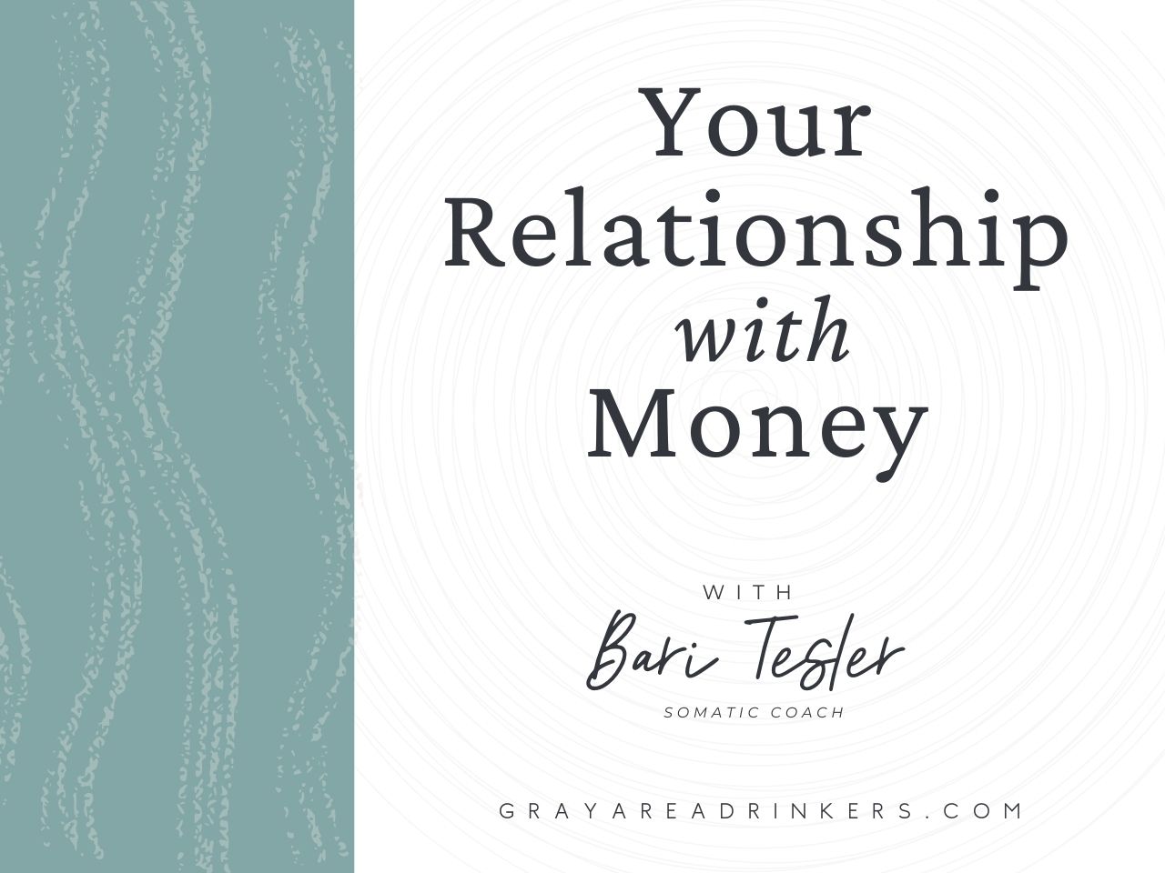 Masterclass - Your Relationship with Money